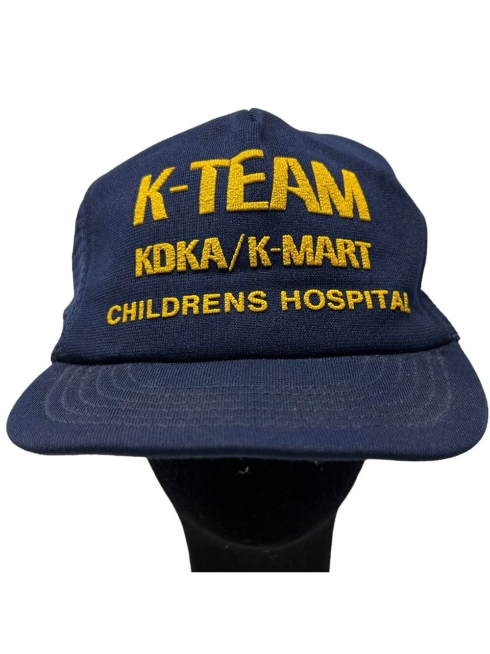 KDKA K-Mart Pittsburgh Childrens Hospital Vintage Trucker Snapback Cap Hat Retro